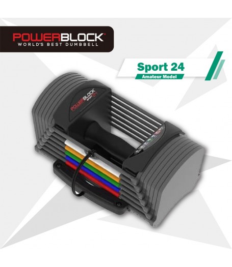 PowerBlock Sport 24 可調重啞鈴(一對裝) | NBA頂尖球隊選用